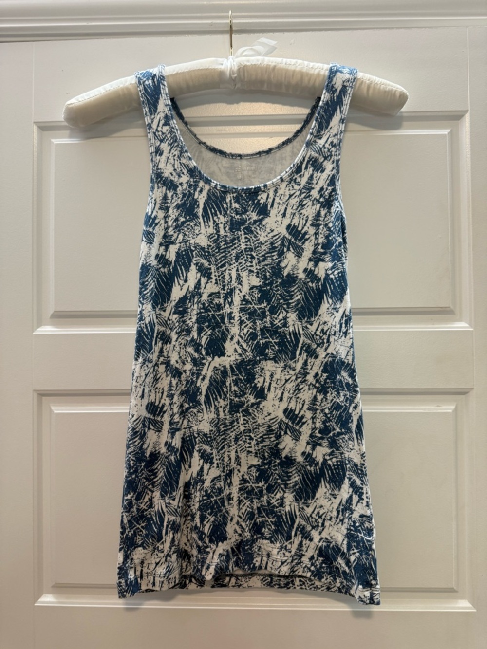 Girls BCG White and Turquoise Dress, sz med